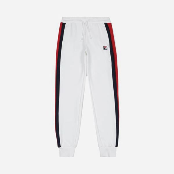 Fila Jogger Nohavice Damske Biele - Line Vypredaj - Slovakia 94013-NTCU